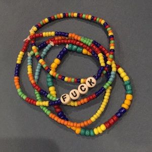 Fuck Bracelet Set